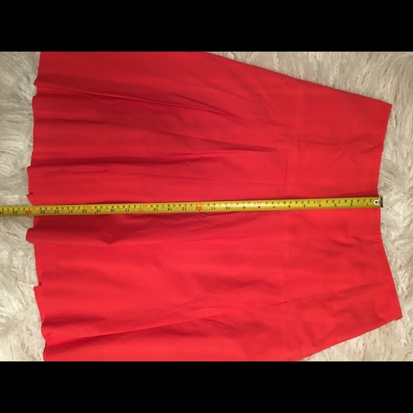 Express Orange Skirt - Picture 2 of 7